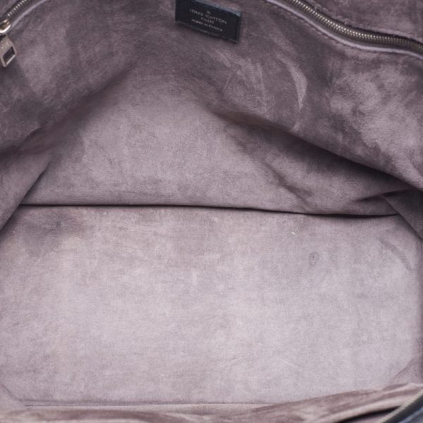 8 Louis Vuitton Parnassus Lockit MM Leather Handbag Noir