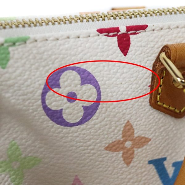 8 Louis Vuitton Mini Speedy Shoulder Handbag Monogram Multicolor