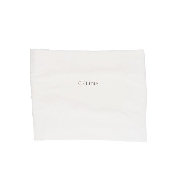 84158 6 Celine Leather Mini Shopper Luggage Bag Beige