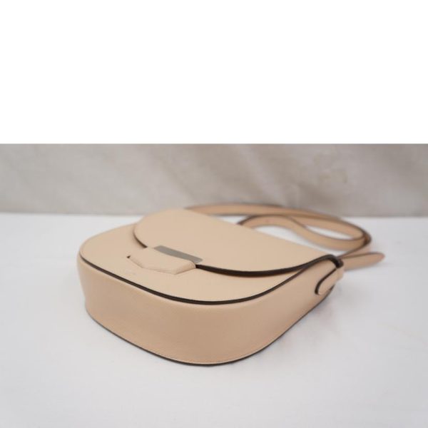 84358 4 Celine Trotter Leather Back Small Shoulder Bag