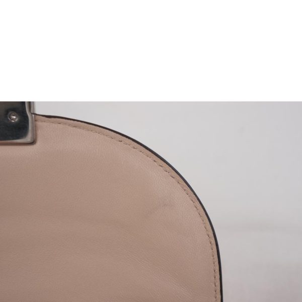 84358 8 Celine Trotter Leather Back Small Shoulder Bag