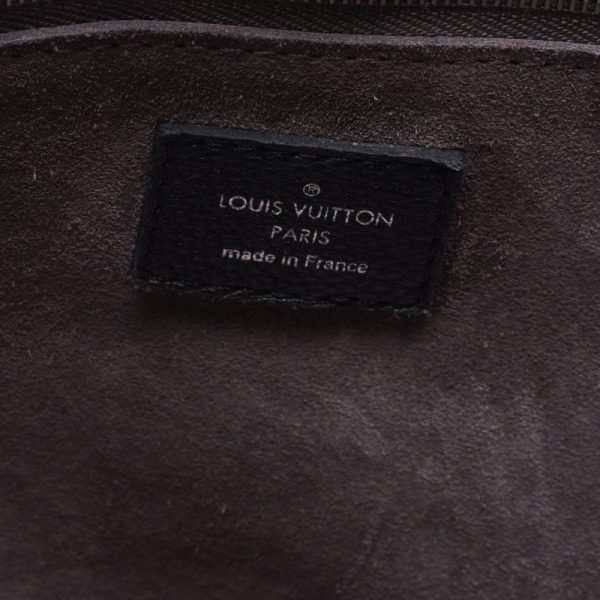 9 Louis Vuitton Parnassus Lockit MM Leather Handbag Noir