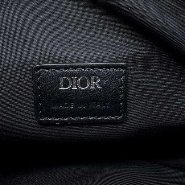 9175587 15 Dior Body Bag Saddle Bag Oblique Spider Nylon Black