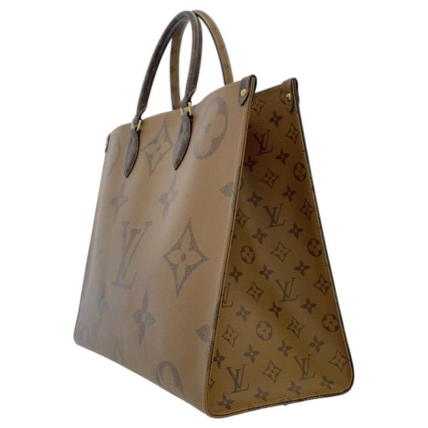 9254169 02 Louis Vuitton On the Go GM 2way Shoulder Bag Tote Bag Monogram Reverse Giant Red