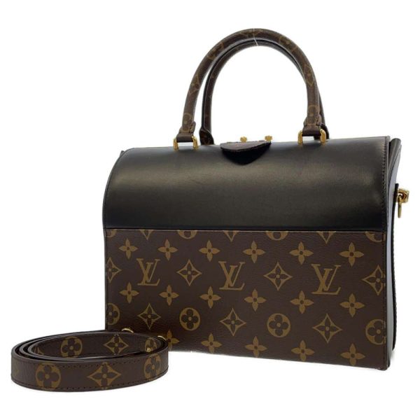 9320130 01 Louis Vuitton Speedy Doctor 25 2way Shoulder Bag Black