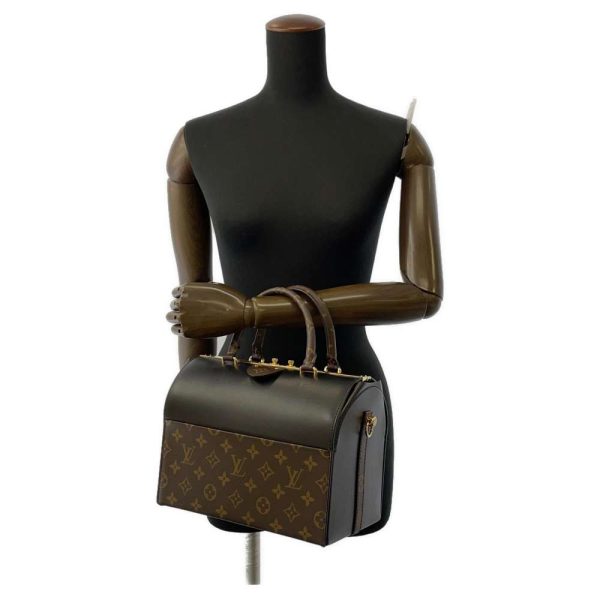 9320130 05 Louis Vuitton Speedy Doctor 25 2way Shoulder Bag Black