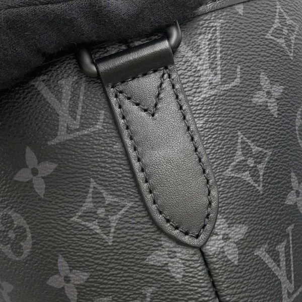 9397606 11 Louis Vuitton Tote Bag Monogram Eclipse Saumur Tote 2way Black