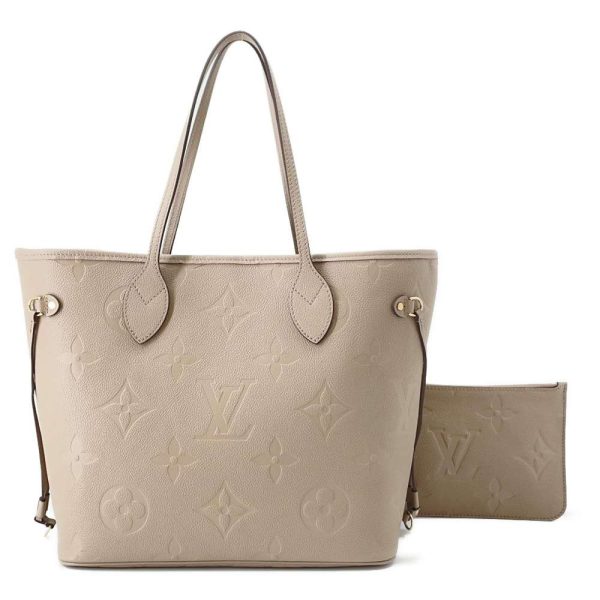 9419513 01 Louis Vuitton Tote Bag Monogram Empreinte Neverfull MM With Pouch