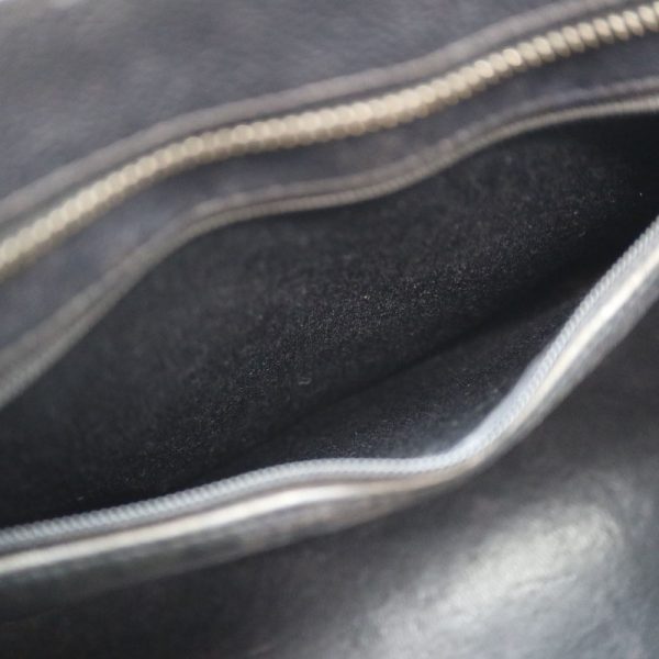 9425 7 Chanel Reproduction Tote Bag Caviar Skin Black Silver Hardware