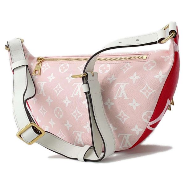 9453661 02 Louis Vuitton Body Bag Monogram Giant Bum Bag Waist Pouch Red