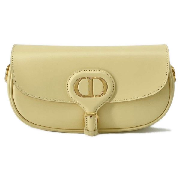 9462724 01 Christian Dior Shoulder Bag Bobby East West Leather Yellow