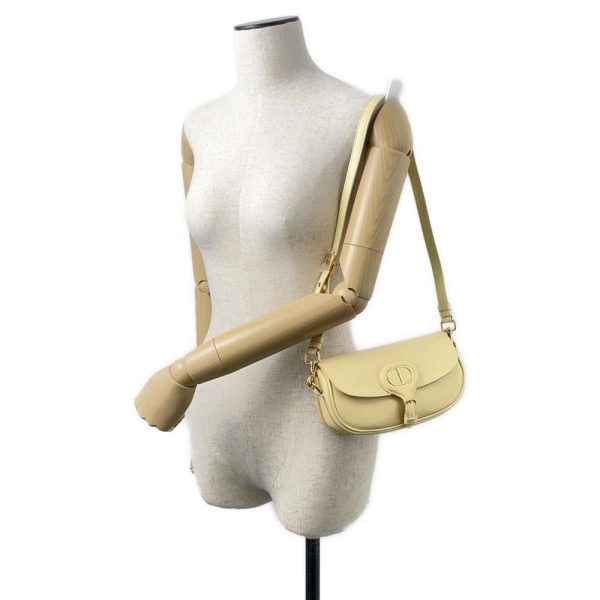 9462724 04 Christian Dior Shoulder Bag Bobby East West Leather Yellow