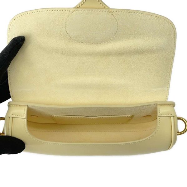 9462724 05 Christian Dior Shoulder Bag Bobby East West Leather Yellow