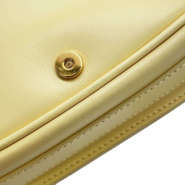 9462724 08 Christian Dior Shoulder Bag Bobby East West Leather Yellow