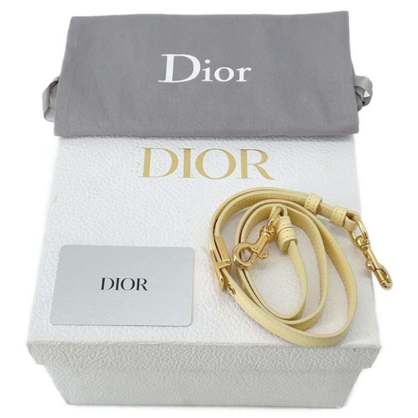 9462724 17 Christian Dior Shoulder Bag Bobby East West Leather Yellow