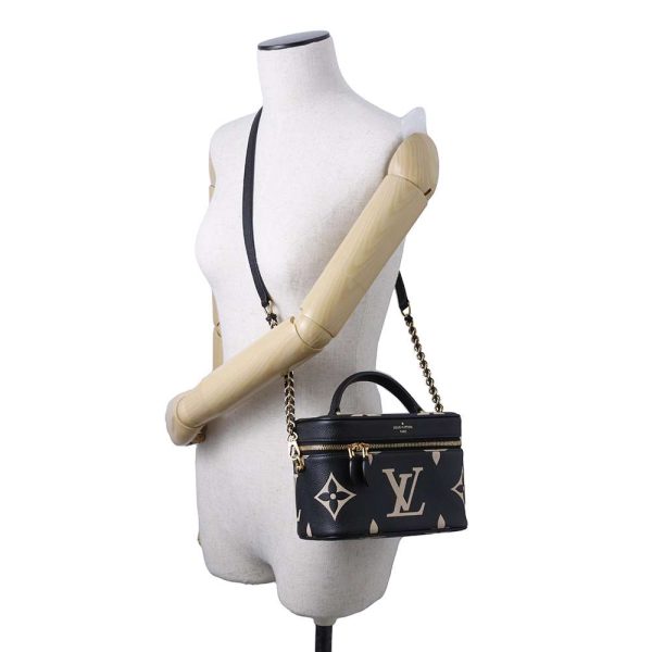 9463912 05 Louis Vuitton Shoulder Bag Monogram Empreinte Vanity PM Black