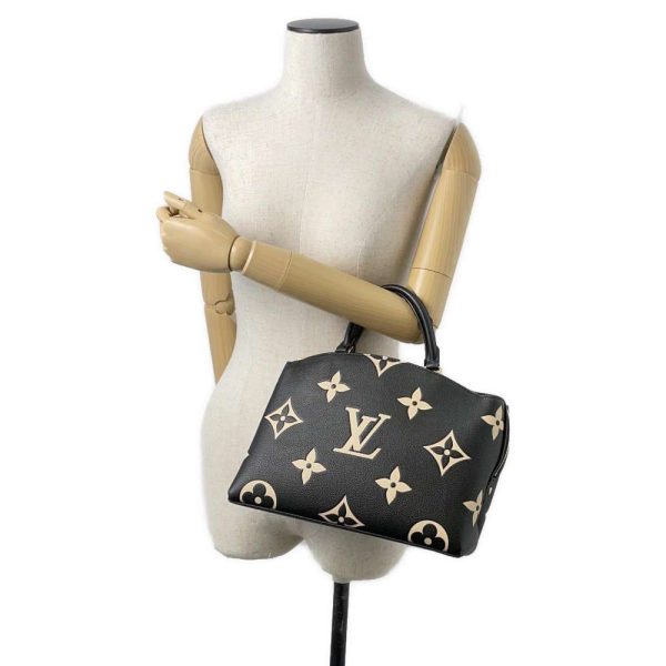 9465169 04 Louis Vuitton Handbag Petit Palais PM Monogram Empreinte Black