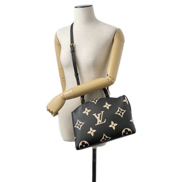 9465169 05 Louis Vuitton Handbag Petit Palais PM Monogram Empreinte Black