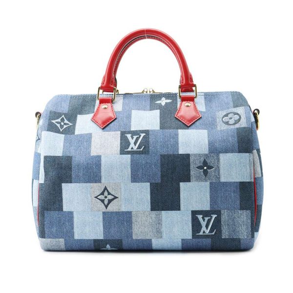 9465183 01 Louis Vuitton Handbag Monogram Denim Speedy Bandouliere 30 2way Shoulder Bag