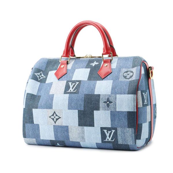 9465183 02 Louis Vuitton Handbag Monogram Denim Speedy Bandouliere 30 2way Shoulder Bag