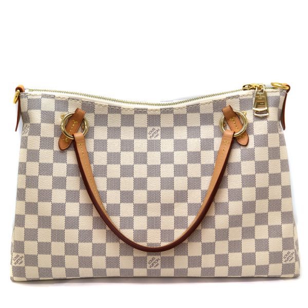 9489 1 Louis Vuitton Rimington 2way Handbag Shoulder Bag Damier Canvas Azur White