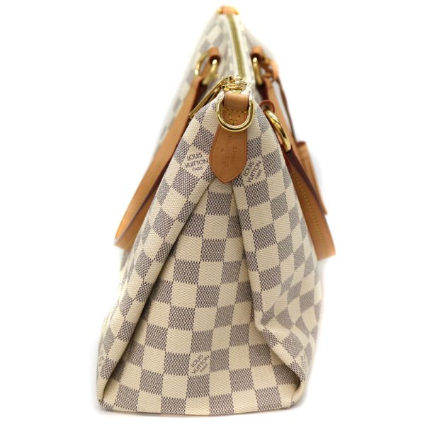 9489 3 Louis Vuitton Rimington 2way Handbag Shoulder Bag Damier Canvas Azur White