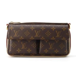 9495678 01 Louis Vuitton Monogram Sologne Shoulder Bag Brown