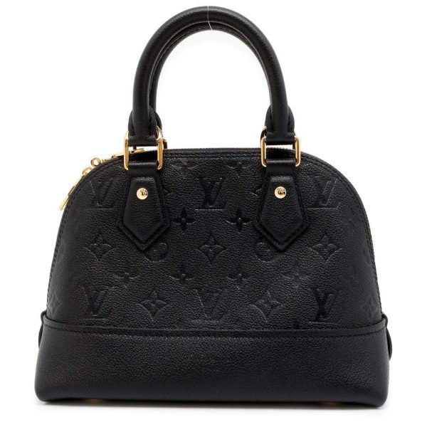 9516496 01 Louis Vuitton Handbag Monogram Empreinte Neo Alma BB Louis 2way Shoulder Bag Black