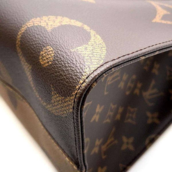 9537316 09 Louis Vuitton Shoulder Bag Monogram Giant On The Go MM Handbag Tote Bag