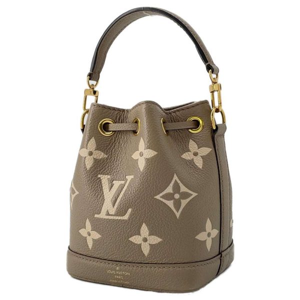 9590076 02 Louis Vuitton Handbag Bicolor Monogram Empreinte Nano Noe 2way Shoulder Bag