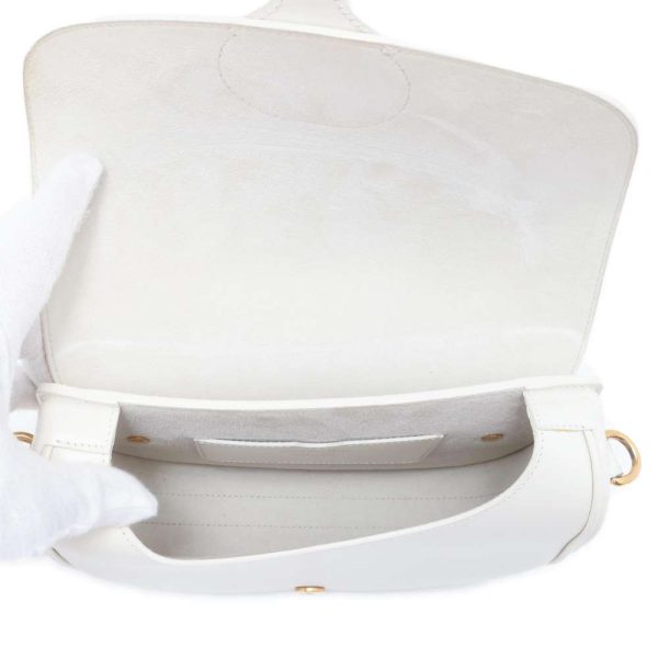 9605244 05 Christian Dior Shoulder Bag Bobby Medium White