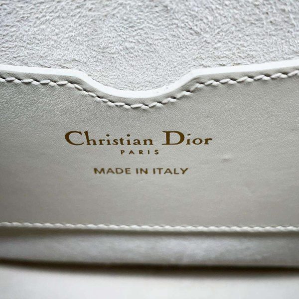 9605244 16 Christian Dior Shoulder Bag Bobby Medium White