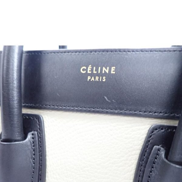 97482 9 Celine Micro Shopper Luggage Bag