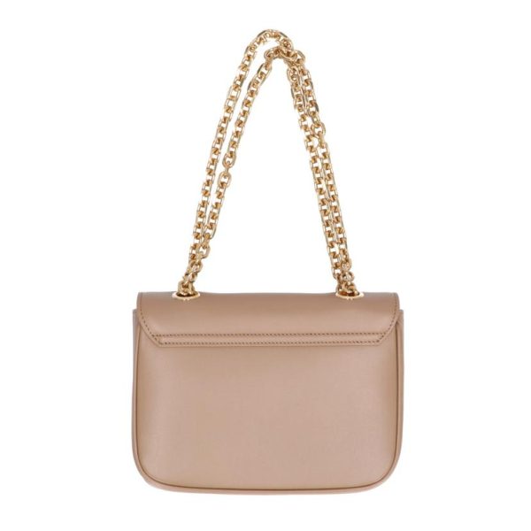 97804 2 Celine Small C Chain Shoulder Bag Light Camel