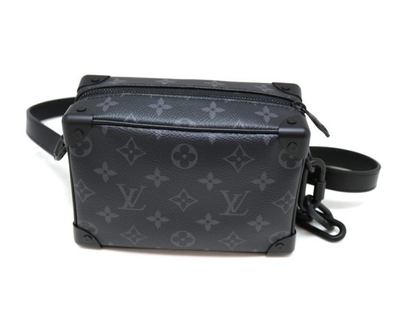 a2000332 2 Louis Vuitton Eclipse Leather Shoulder Bag Black