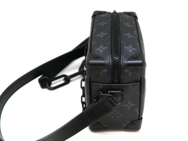 a2000332 4 Louis Vuitton Eclipse Leather Shoulder Bag Black