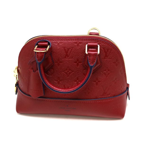 a21 1123 2 Louis Vuitton Neo Alma BB Monogram Empreinte Shoulder Bag Red