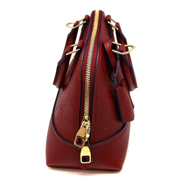 a21 1123 4 Louis Vuitton Neo Alma BB Monogram Empreinte Shoulder Bag Red