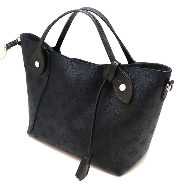 a21 1124 1 Louis Vuitton Hina PM Mahina Shoulder Bag Black