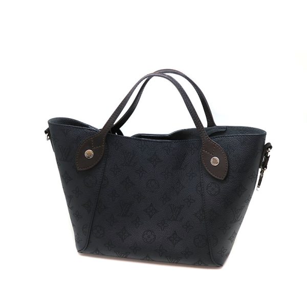 a21 1124 3 Louis Vuitton Hina PM Mahina Shoulder Bag Black