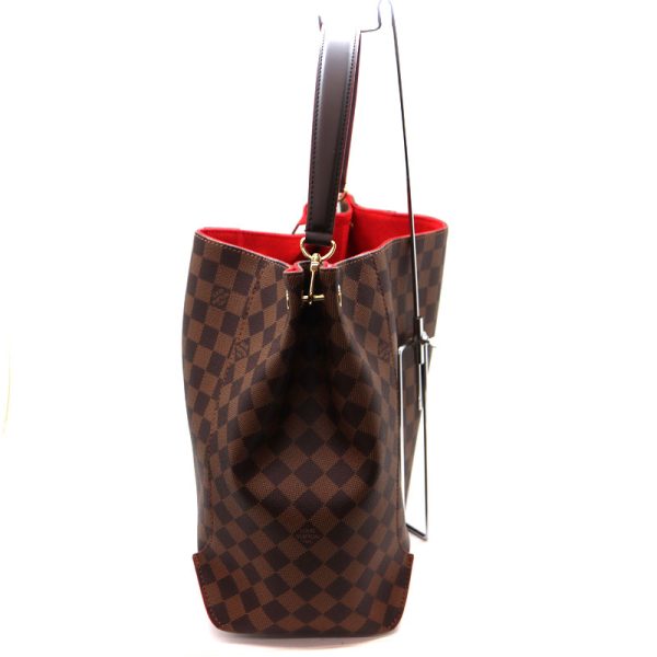 a21 735 3 LOUIS VUITTON Kaisa Hobo Damier Canvas Brown LV Brand Bag