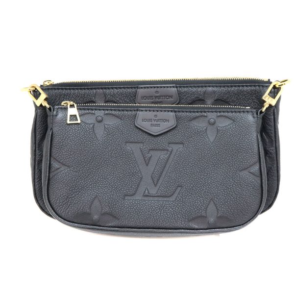 a22 10248 1 Louis Vuitton Multi Pochette Monogram Shoulder Bag Black