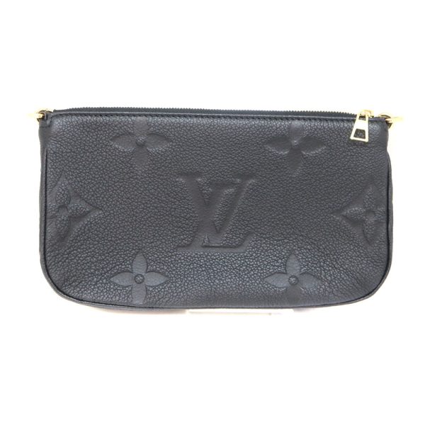 a22 10248 2 Louis Vuitton Multi Pochette Monogram Shoulder Bag Black