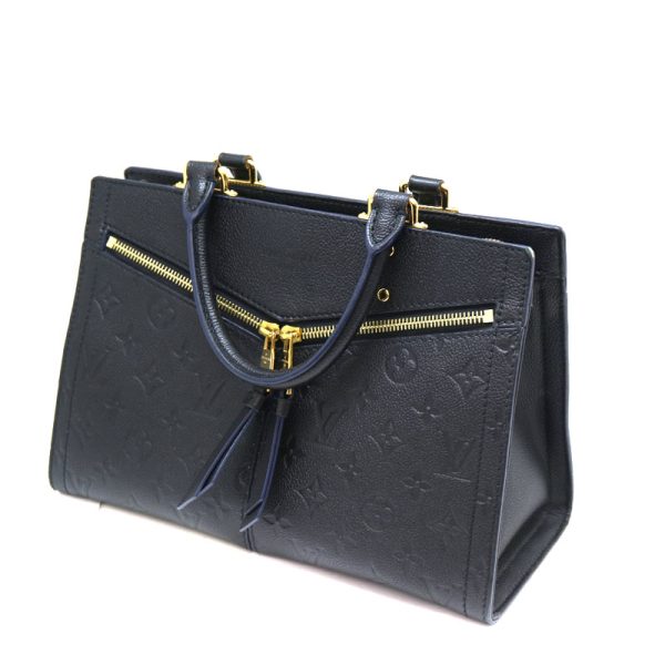 a22 1086 1 Louis Vuitton Three PM 2 Way Bag Handbag Shoulder Bag Monogram Empreinte Noir Black