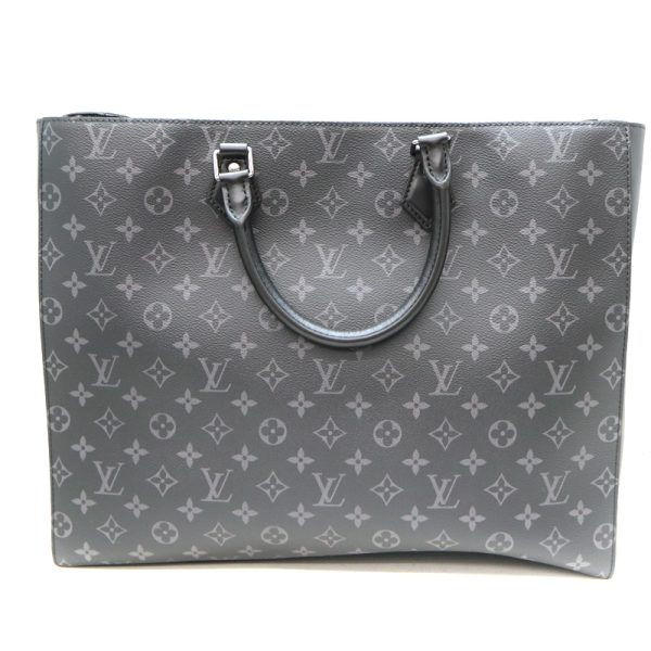 a23 1155 2 Louis Vuitton Grand Sac Monogram Tote Bag Black