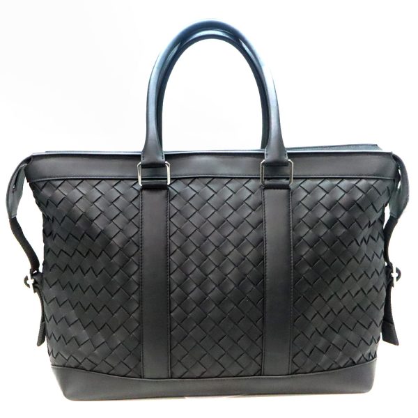 a23 11726 1 Bottega Veneta Tote Bag Leather Mens Black