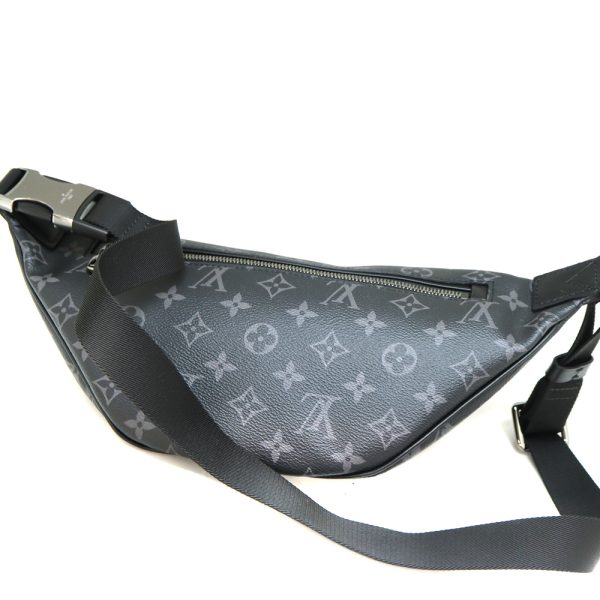 a23 1633 3 Louis Vuitton Monogram EclipsePVC Bumbag PM Grey