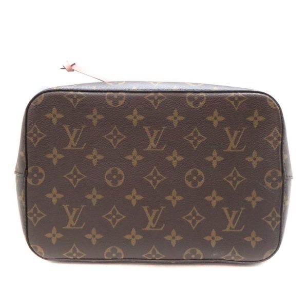 a23 4734 5 Louis Vuitton NeoNoe Monogram Brown Pink