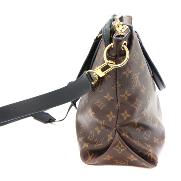 a23 6383 3 Louis Vuitton Flower Zipped Tote Monogram Brown