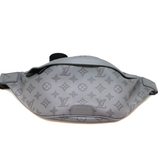 a23 7941 1 Louis Vuitton Discovery Bumbag PM Monogram ShadowPVC Bum Bag Grey